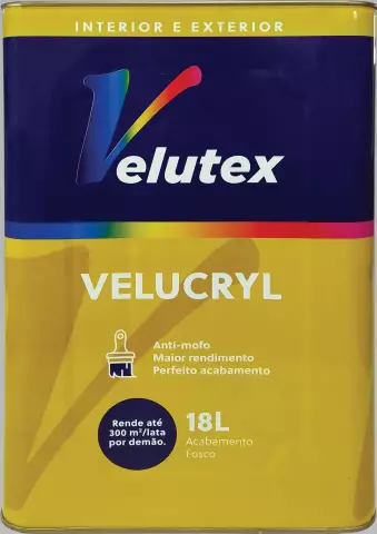 Latex Acrilico Velucryl - Lata 18L